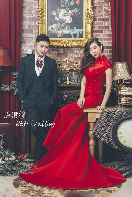 中式禮服（秀禾服／龍鳳掛）男式